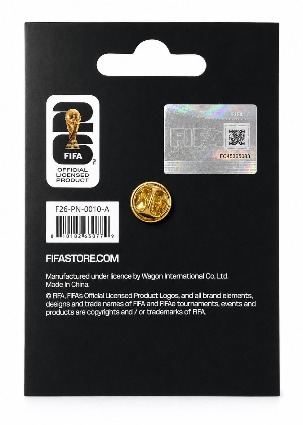 Official FIFA World Cup 2026 CAN MEX USA Collector Pin