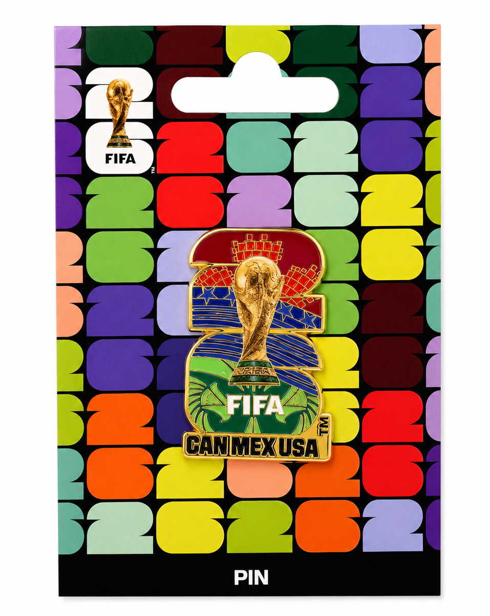Official FIFA World Cup 2026 CAN MEX USA Collector Pin